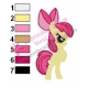 My Little Pony Embroidery Design 17